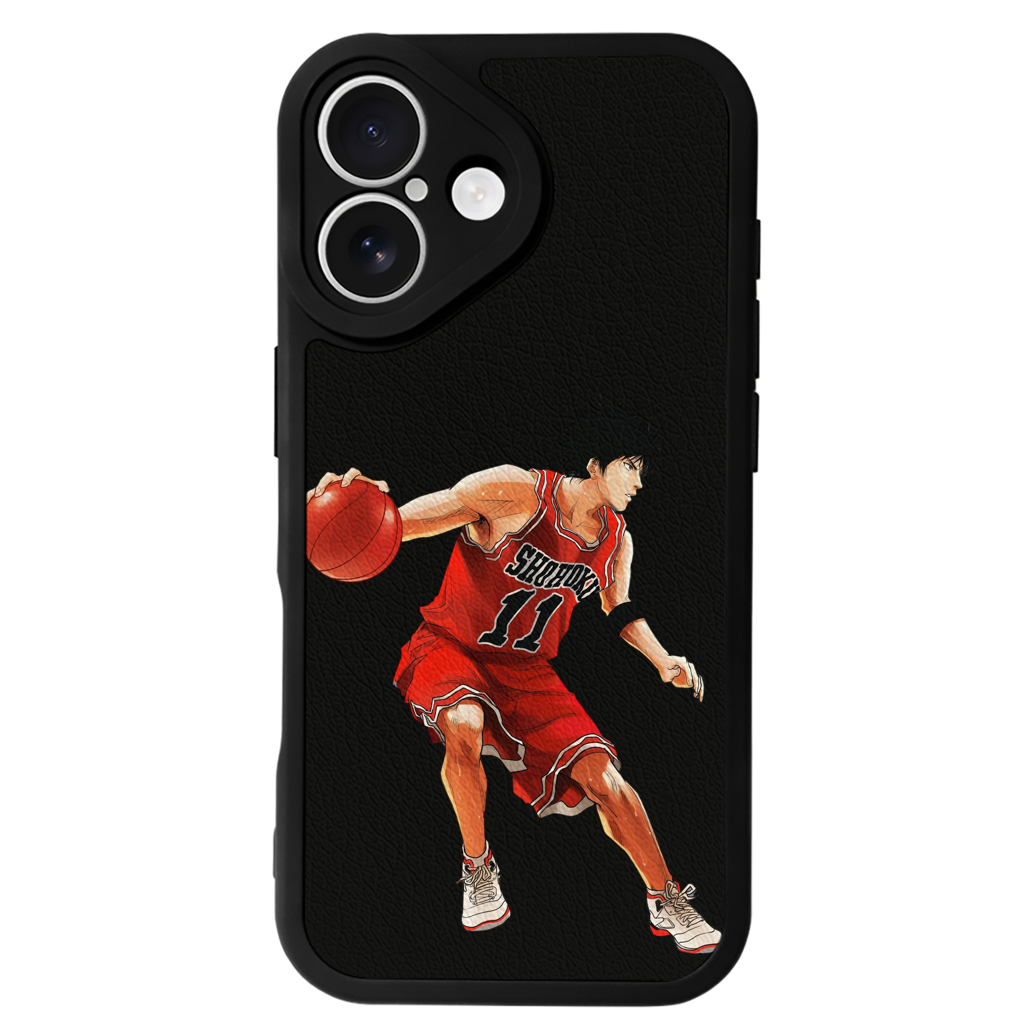 （画像用） SLAM DUNK／スラムダンク 【iPhone 16シリーズ対応】シリコンスマホケース（レザー調） 材質：シリコン